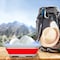 Leisure Sports Collapsible Multiuse Wash Bin, Portable Dish Tub/Ice Bucket with 10 L Capacity for Camping (Red) 889477OCH - alternate 3